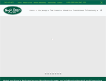 Tablet Screenshot of highlawnfarm.com
